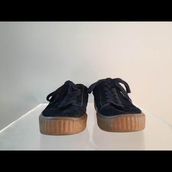 Holllly Creeper Platform Sneaker Black Suede - Picture 9 of 15